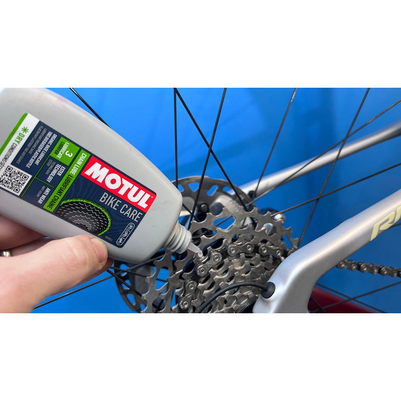 Aceite Lubricante Cadena Motul Bici Chain Lube Seco 100 Ml
