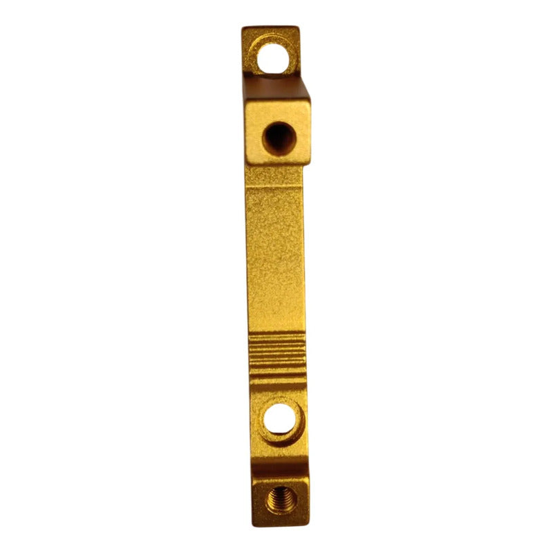 Adaptador Freno Disco Pm/pm Post Mount 180mm Naranja Claro