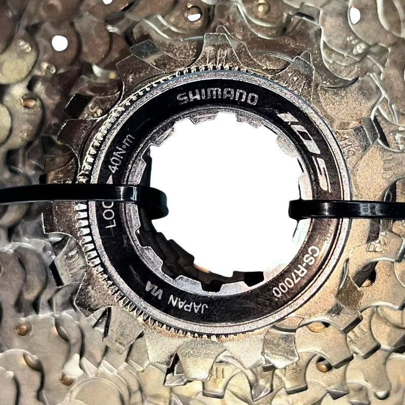 Cassette De 11 Pasos Shimano 105 Cs-r7000 Cs-hg 11-30 Plateado 11 30
