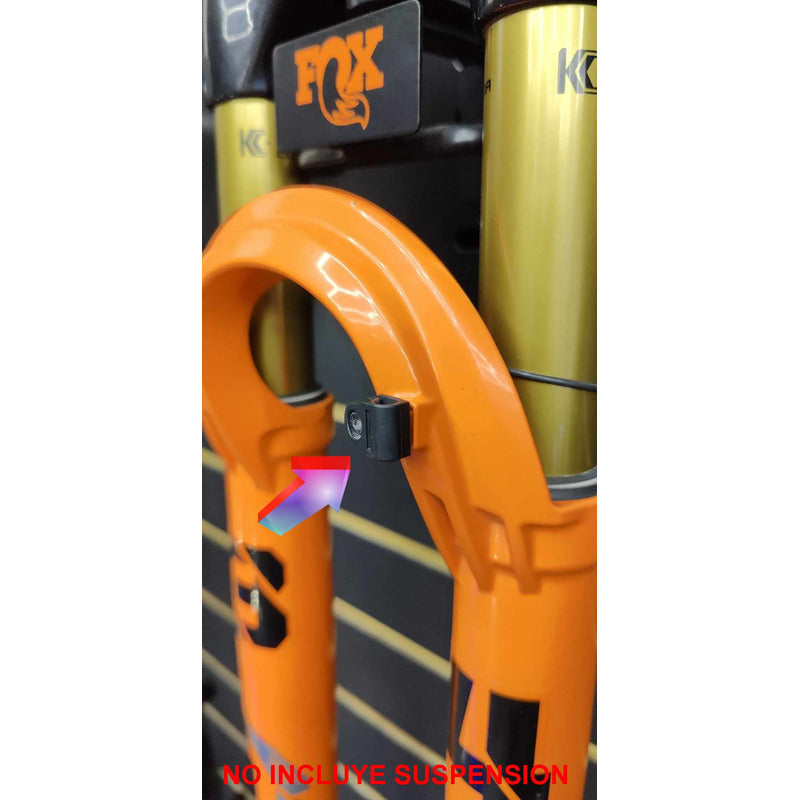 Tornillo Guia Manguera Freno Disco Horquilla Suspensión Fox Negro