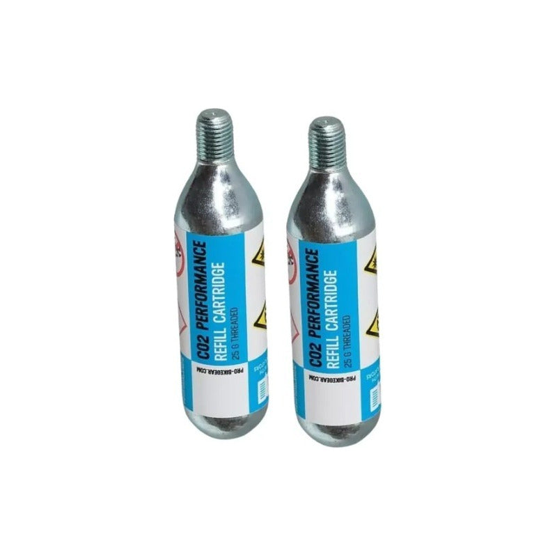 2 Tanques Co2 Shimano Pro 25g Cartucho Aire Comprimido C02