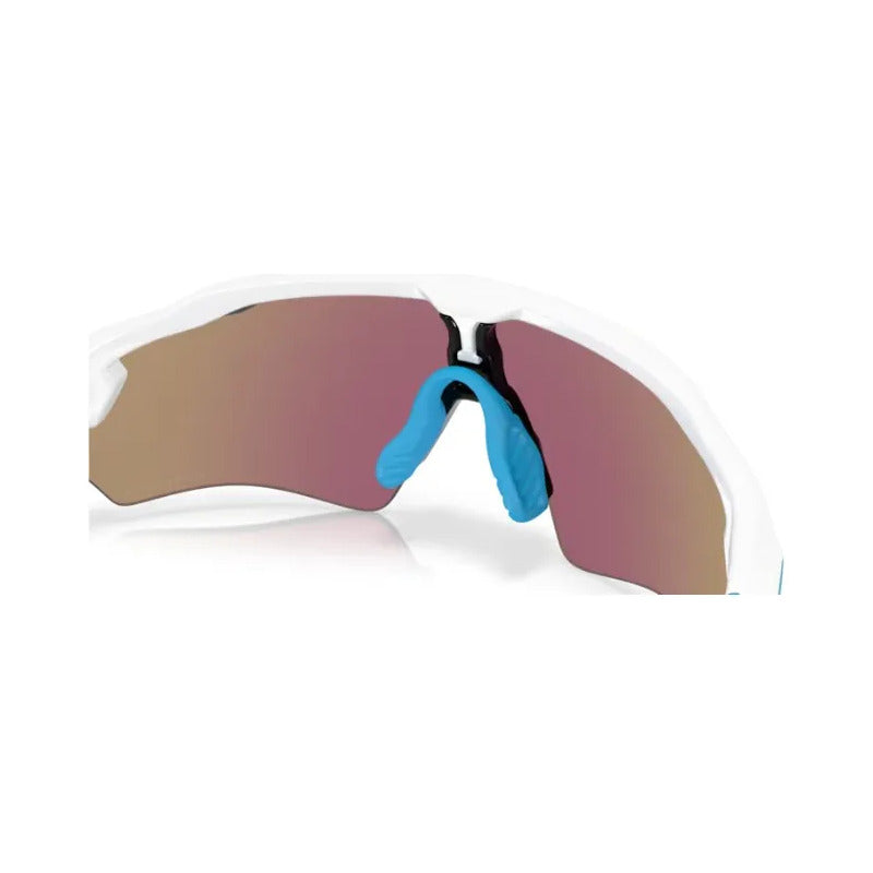Lentes Oakley Radar Ev S Path 951001 Blanco Pulid Ruta Mtb Prizm Sapphire Blanco