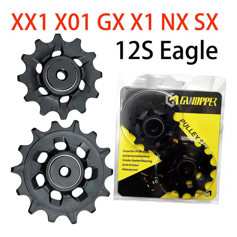 Poleas Guia Tension Sram 12 Pasos Desviador Trasero