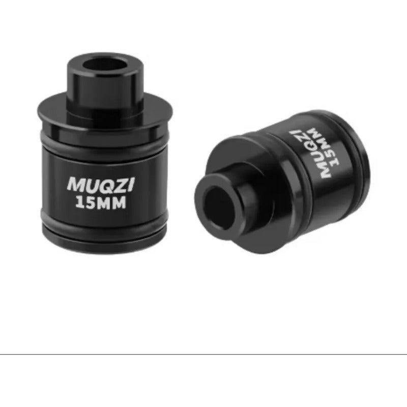 Adaptador Tapas Maza Masa Delantera 15mm A 9mm Qr Pasador Negro