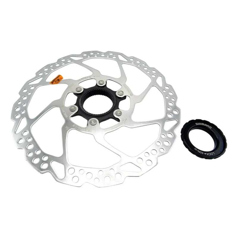 Rotor Freno Disco Bicicleta Shimano Rt54 160 Center Lock Acero