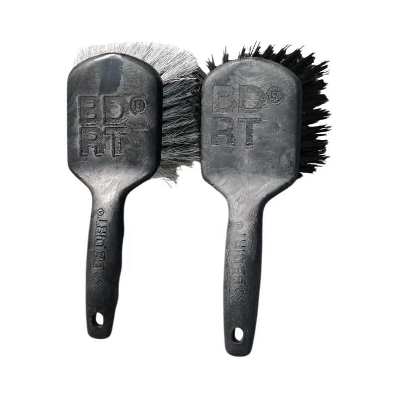 Kit De Cepillos Para Limpieza Lavado De Bicicleta Be Dirt Negro