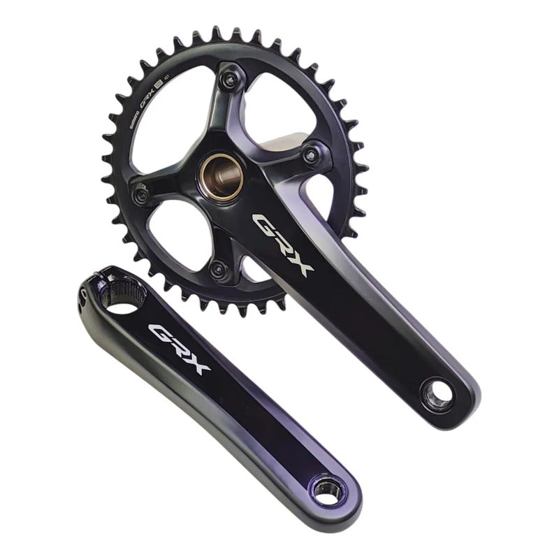 Multiplicación Bielas Bicicleta Gravel Shimano Grx Rx820 42t Negro
