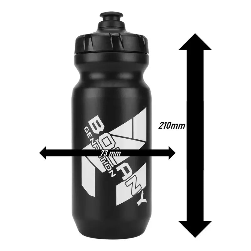 Par Anforas Termo Bidon 610ml Bicicleta Ciclismo Mtb Ruta Negro / Blanco
