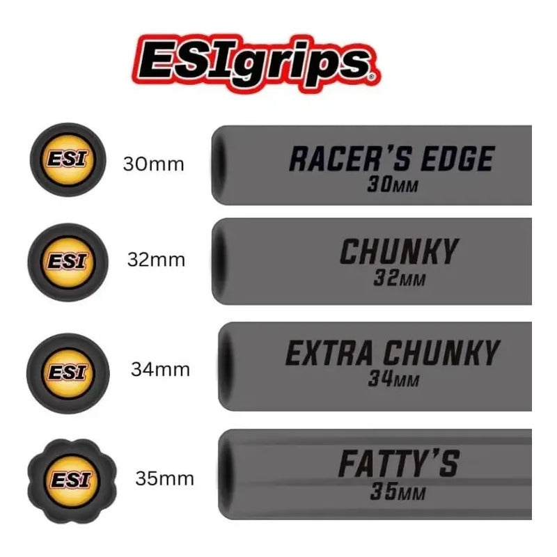 Grips Montaña Puños Esigrips Chunky Amarillo Amarillo