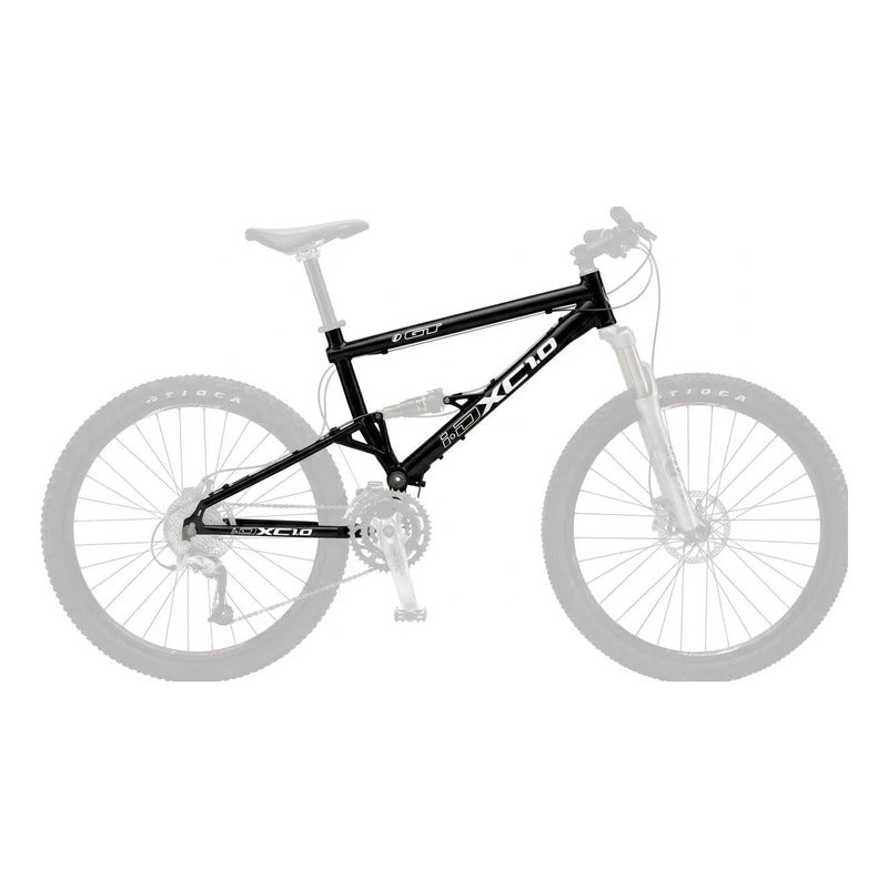 Cuadro Bicicleta Gt Doble Suspensión I-dxc 1.0 26 Negro S