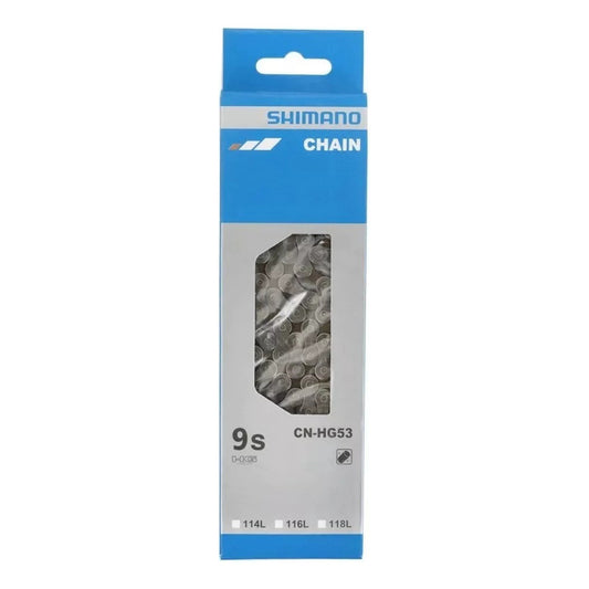 Cadena De 9 Pasos Shimano Deore Cn-hg53 114 L Plateado