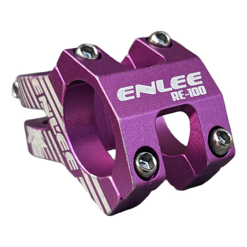 Potencia Poste Manubrio Bicicleta Montaña Enlee 28.6mm Celeste 0 Mm