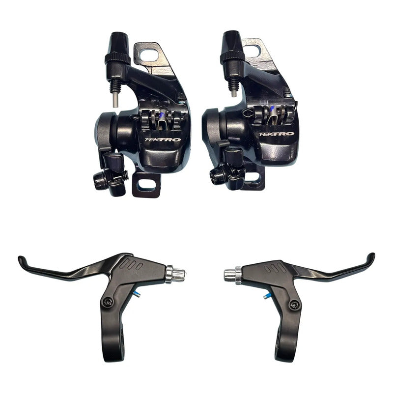 Set De Frenos Disco Mecánicos Para Bicicleta Tektro