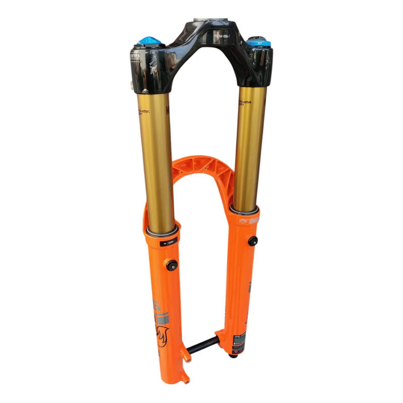 Suspension Fox 38 Factory Kashima Grip X2 180mm 29 Naranja