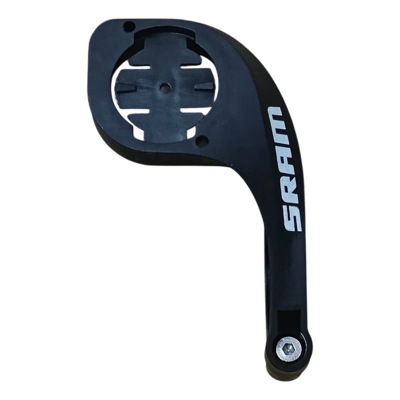 Soporte Base Corta Montaje Ciclocomputador Garmin Sram Negro