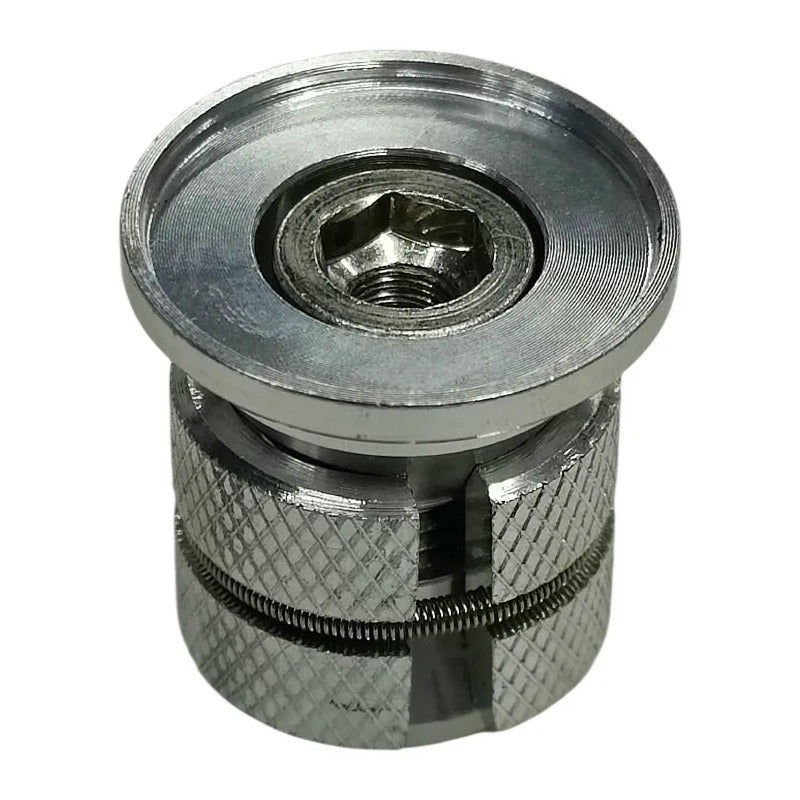 Expansor Araña Horquilla Fibra Carbono Bicicleta Ruta Plateado