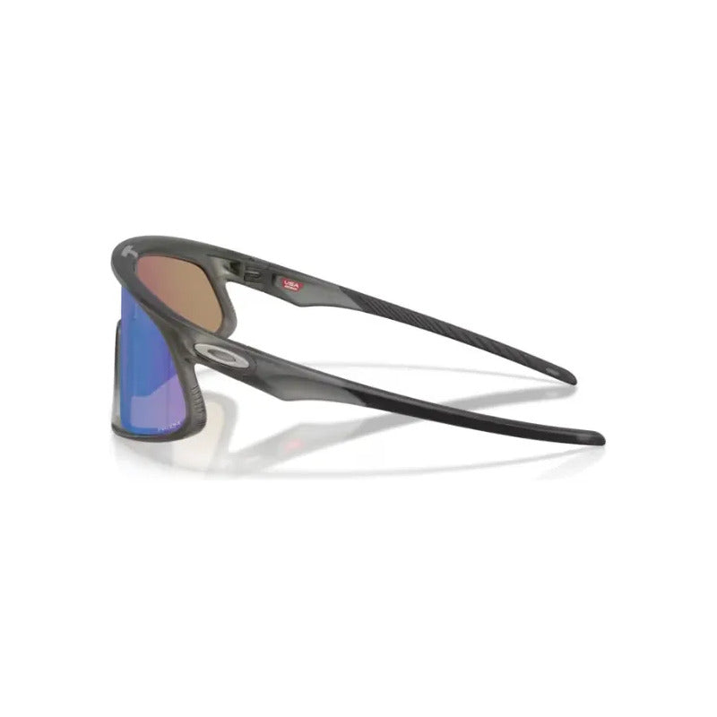 Lentes Oakley Rslv 141 952404 - Humo Gris Mate Mtb Ruta Prizm Sapphire Humo Gris Mate