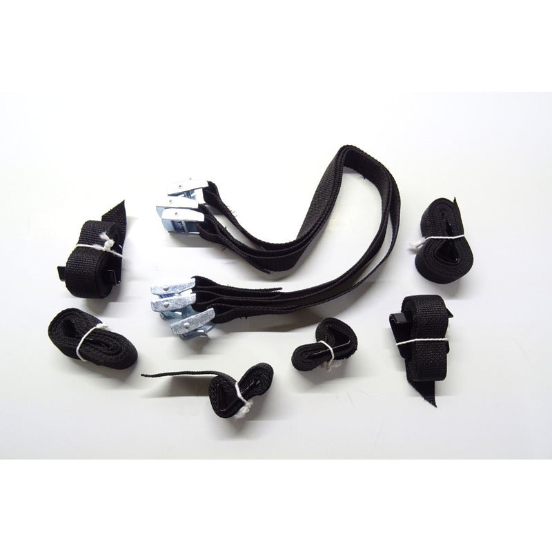 Set D Correas Completo P Rack D Bicicleta Saris Bones
