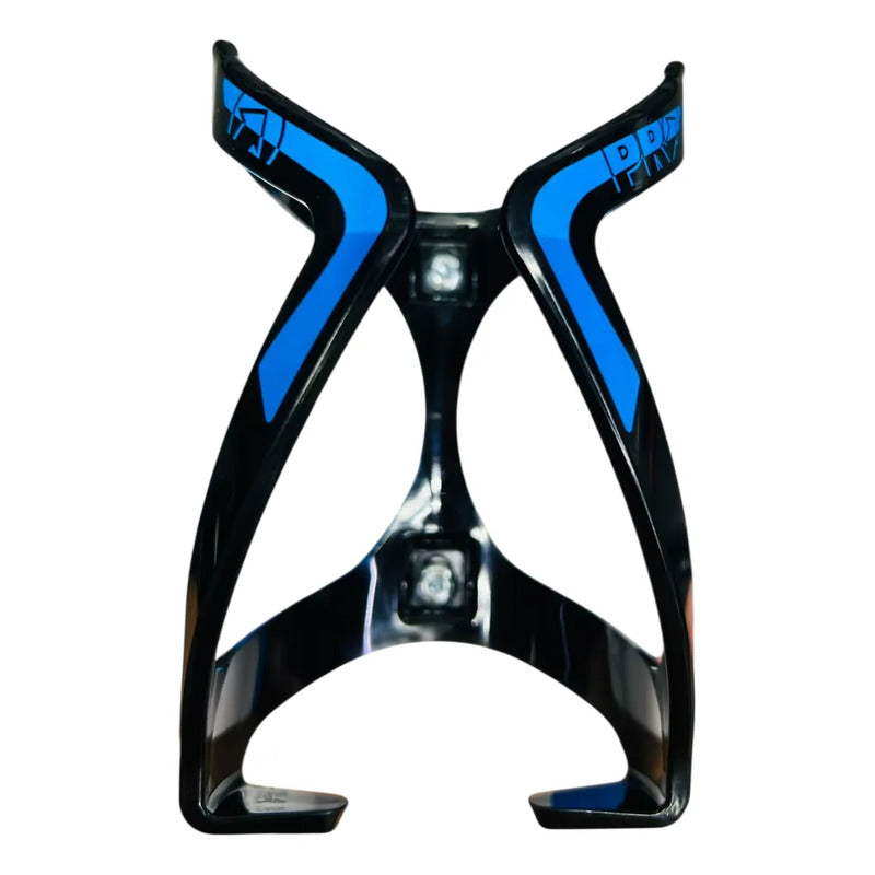 Porta Anfora Bicicleta Shimano Pro Polycarbonato Super Light Negro/azul