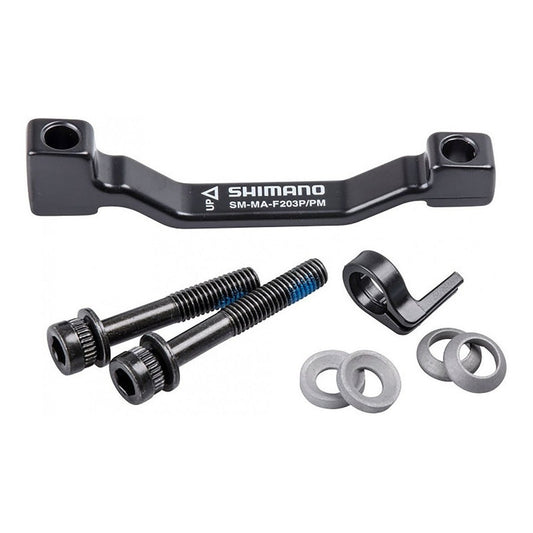 Adaptador Freno Disco Shimano Sm Ma F203 P/pm 180mm A 203mm Negro