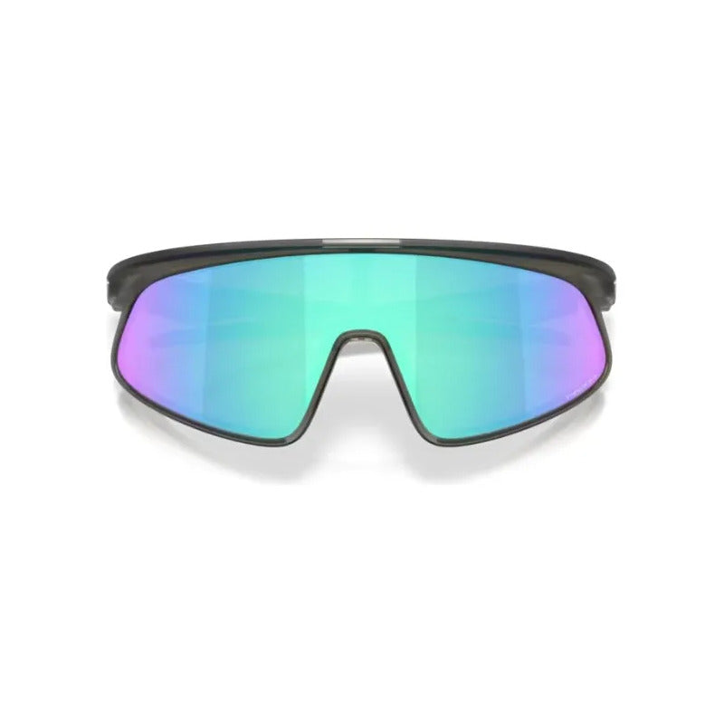Lentes Oakley Rslv 141 952404 - Humo Gris Mate Mtb Ruta Prizm Sapphire Humo Gris Mate