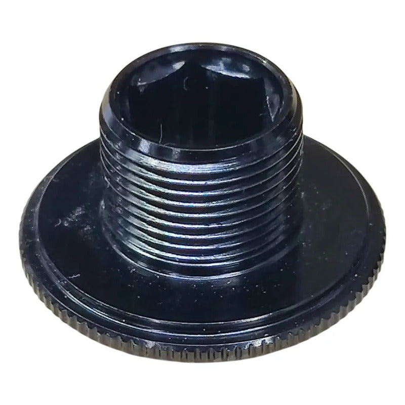 Tapa Biela Tornillo Tuerca Precarga Multiplicación Crank M15 Negro