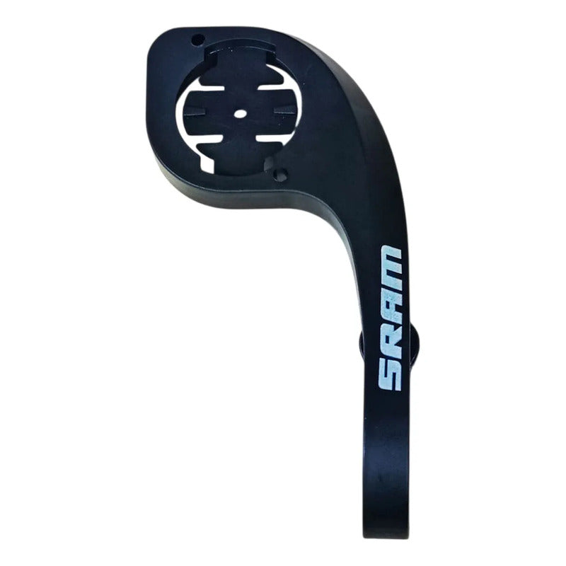 Soporte Base Larga Montaje Ciclocomputador Garmin Sram Negro