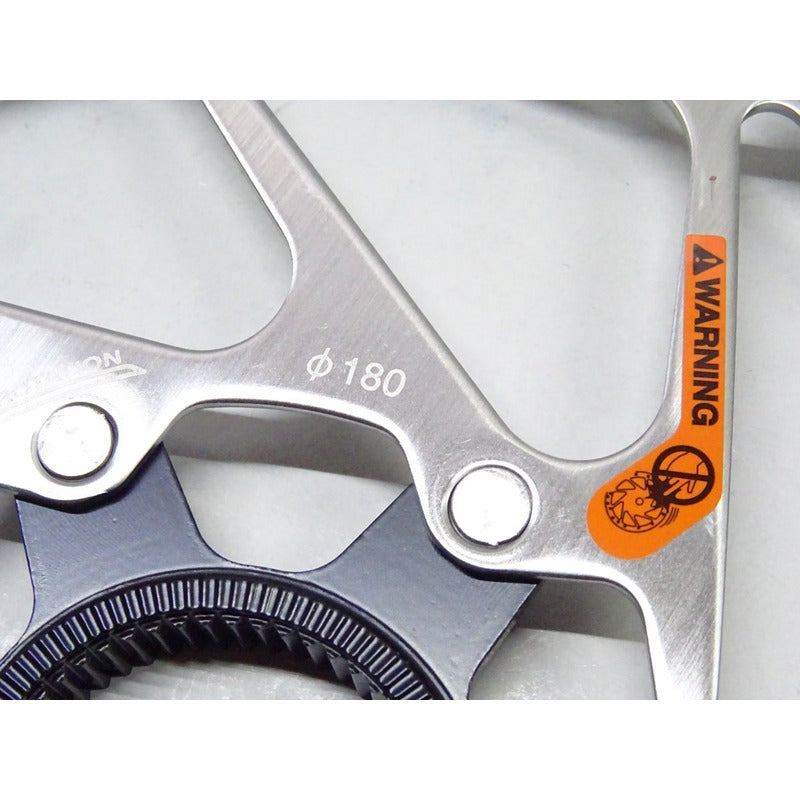 Rotor Disco Freno Shimano Deore Sm-rt64 180mm Centerlock Acero