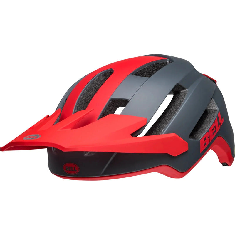 Casco Ciclismo Bell 4 Forty Air Mips M 55 59cm Gris Rojo Gris/rojo M