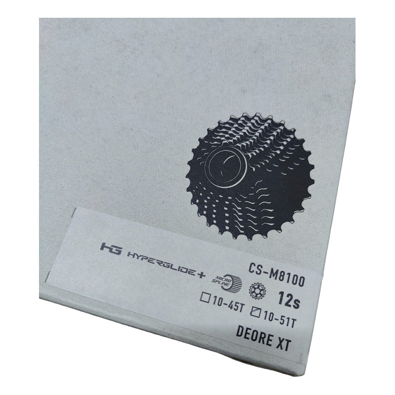 Cassette Shimano Deore Xt Cs M8100 51t Micro Spline 12 Pasos