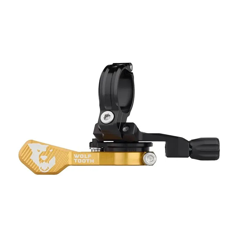 Control Remoto Palanca Mando Dropper Wolf Tooth Pro Negro/amarillo