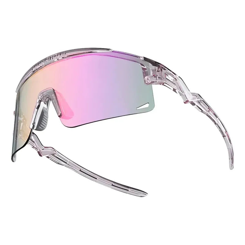 Lentes Rockbros Fotocromaticos Tornasol Rosa Morado Tornazol Rosa Pálido