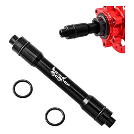 Adaptador De Eje Pasante 15x100mm A Pasador 9qr 9mm Negro