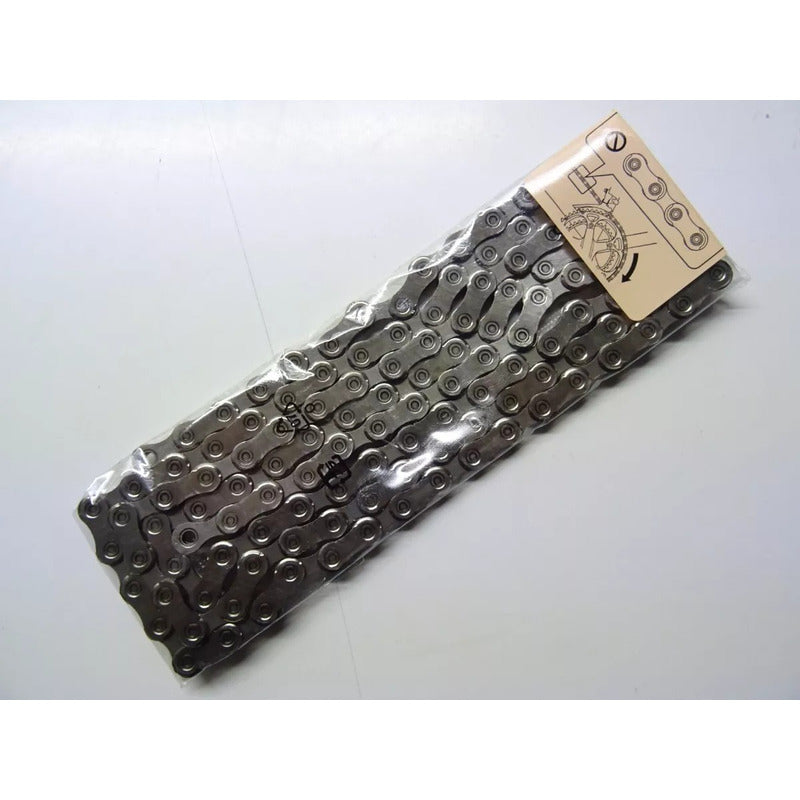 Cadena Shimano Deore 12 Pasos Cn M6100 126 L Plateado