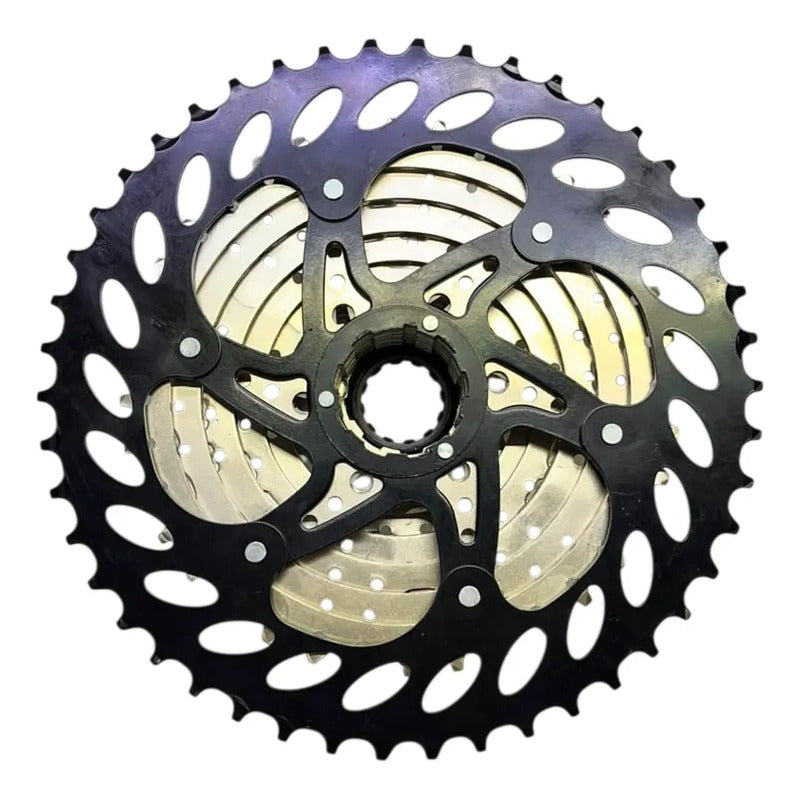 Cassette De 10 Pasos Saiguan Bicicleta Mtb Hg 11-48t Plateado 11 48