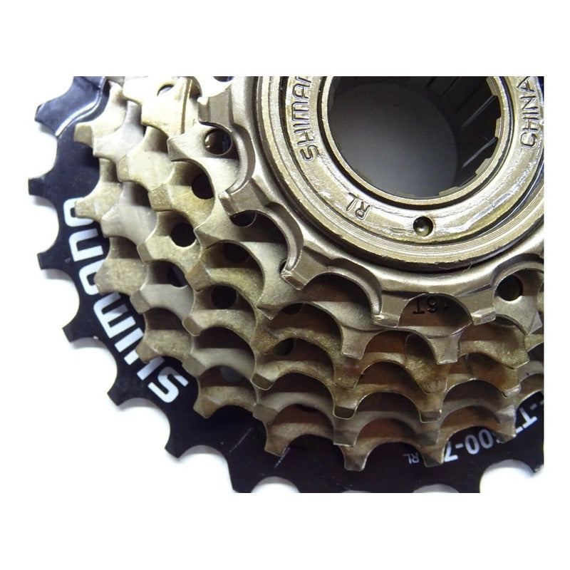Piñon Rueda Libre Shimano Tourney Mf-tz500 7 Pasos 14-28