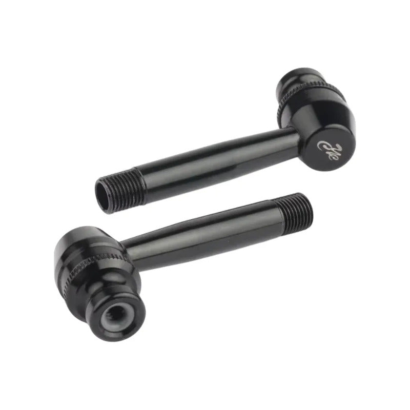 Adaptador 90 Grados Válvula Francesa A Válvula Americana Presta Negro