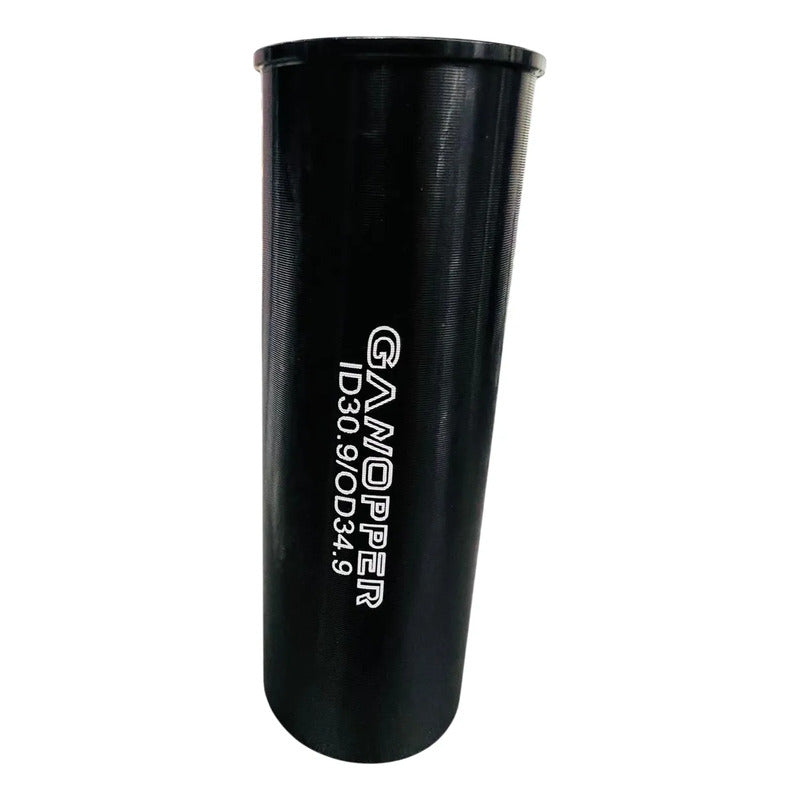 Adaptador Reductor Poste Asiento Aluminio 30.9 A 34.9 Negro