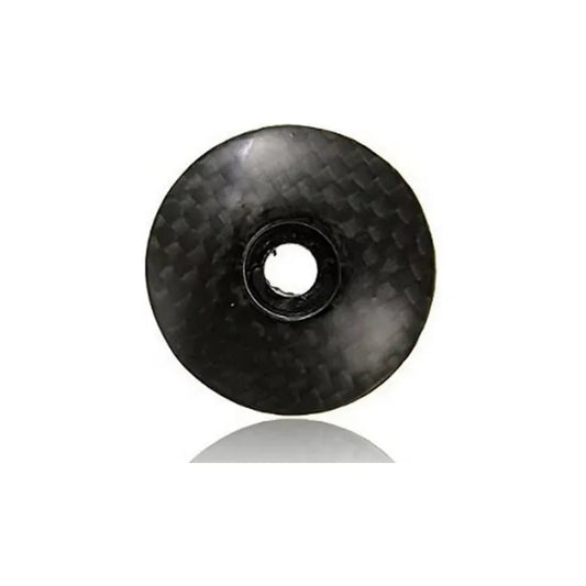 Tapa Para Tazas De Dirección Potencia Bicicleta Carbono Negro