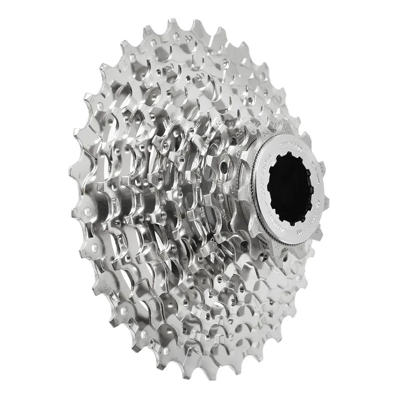 Cassette De 9 Pasos Shimano Alivio Cs-hg400-9 11-25 Plateado 11 25