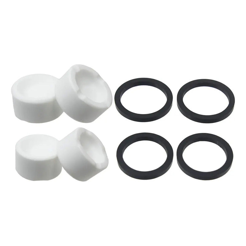 Pistones Dobles Heppe Shimano Frenos Disco Ceramicos Saint Blanco