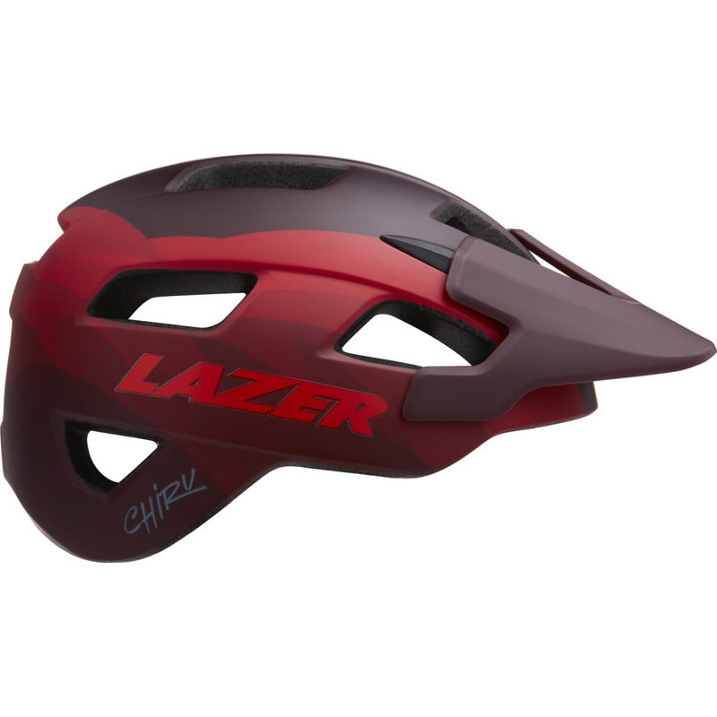 Casco Mtb Lazer Chiru Talla L Rojo Matte Bicicleta Ciclismo