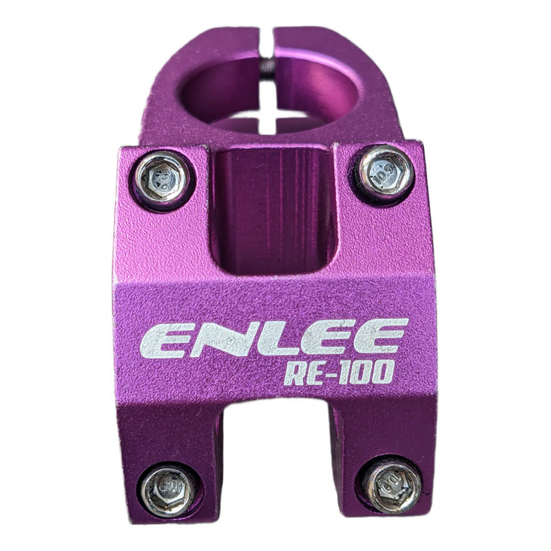 Potencia Poste Manubrio Bicicleta Montaña Enlee 28.6mm Celeste 0 Mm