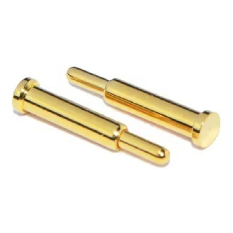 Conectores Electrónicos Pines Pogo 3mm Contacto Fino Dorado