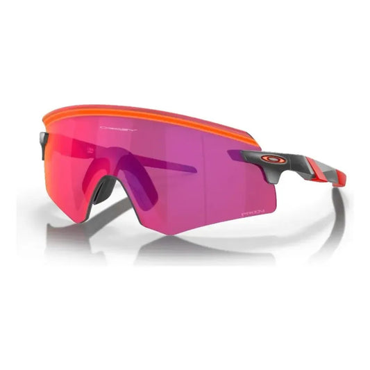 Lentes Oakley Enconder 9471 Matte Black Prizm Road Ruta Mtb Prizm Road Negro/rojo