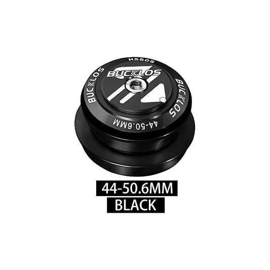 Set Tazas Direccion Bicicleta Selladas 50.6mm 44mm 1 1/8  Negro