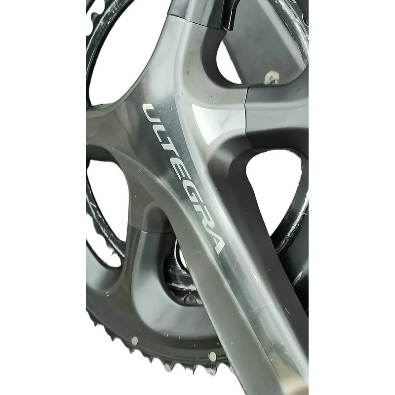 Multiplicación Bielas Bicicleta Ruta Shimano Ultegra Fc-6800 Negro