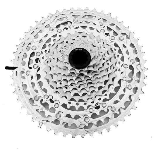 Cassette Shimano Deore Cs M6100 51t Micro Spline 12 Pasos Plateado 10 51