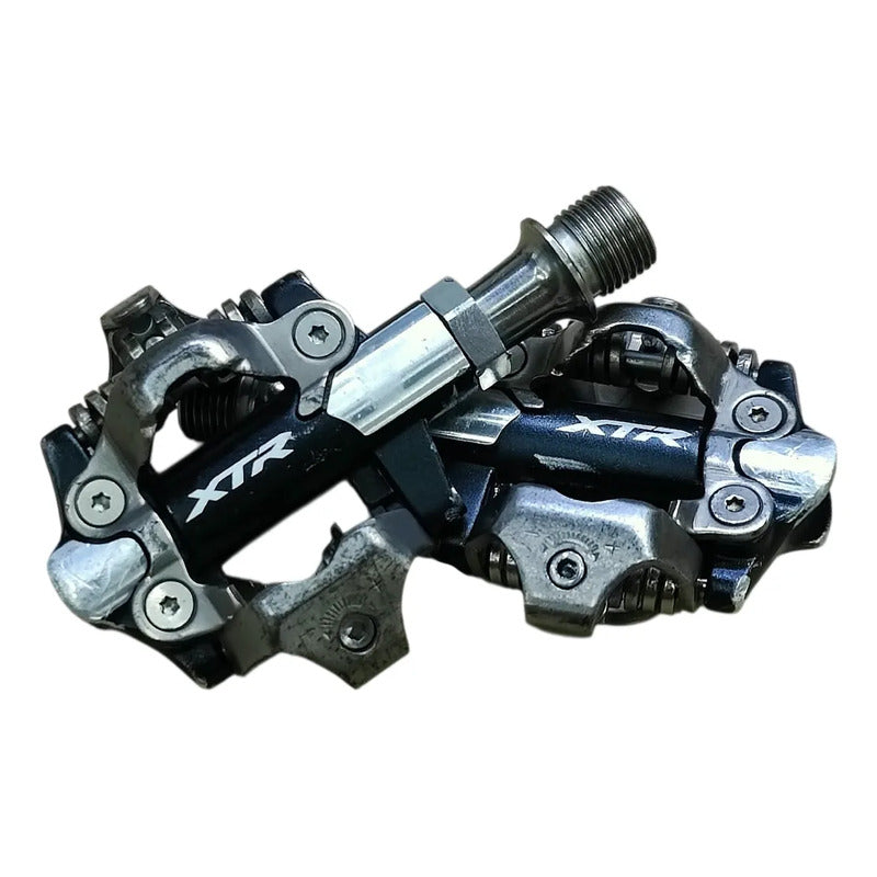 Pedales Shimano Xtr Pd-m9100 Spd Clip Contacto Mtb Plateado