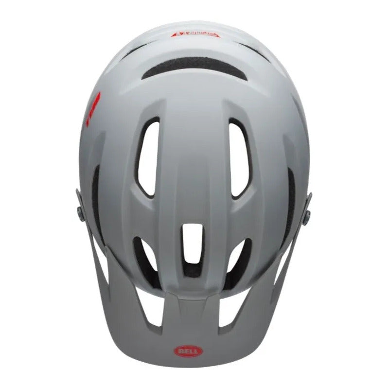 Casco Ciclismo Bell 4 Forty Mips Talla M 55 59cm Gris/rojo M